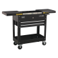 Mobile Tool & Parts Trolley - Black