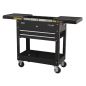 Mobile Tool & Parts Trolley - Black