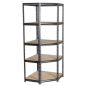 Corner Racking Unit 5 Level 150kg Capacity Per Level