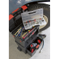 Mobile Toolbox with Tote Tray & Removable Assortment Box