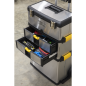 Mobile Stainless Steel/Composite Toolbox - 3 Compartment