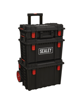 Mobile Storage System Set 3pc Heavy-Duty