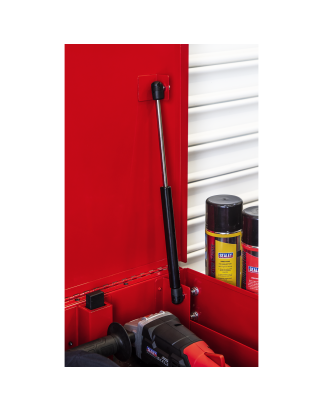 Heavy-Duty Mobile Tool & Parts Trolley with 5 Drawers & Lockable Top