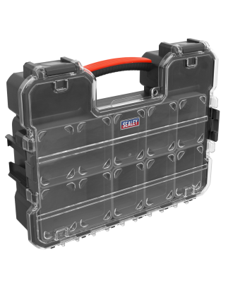 Parts Storage Case with Fixed & Removable Compartments