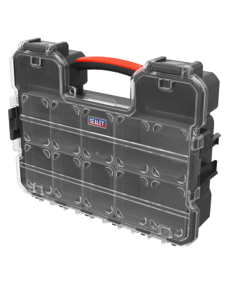 Parts Storage Case with Fixed & Removable Compartments