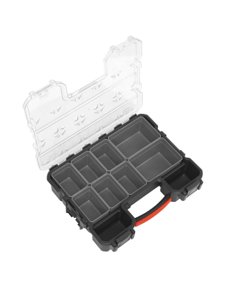 Parts Storage Case with Fixed & Removable Compartments