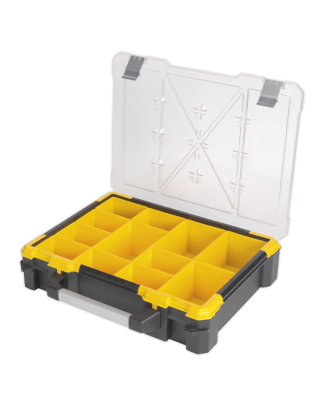 Parts Storage Case with 12 Removable Compartments 490mm