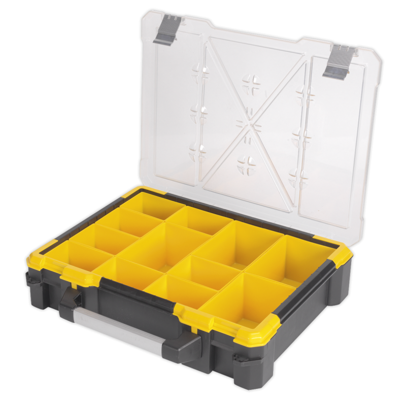 Parts Storage Case with 12 Removable Compartments 490mm