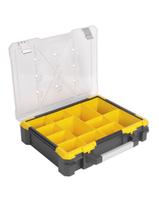 Parts Storage Case with 12 Removable Compartments 490mm