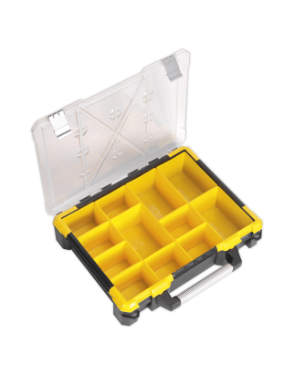 Parts Storage Case with 12 Removable Compartments 490mm