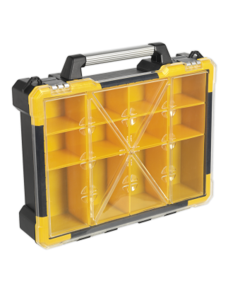 Parts Storage Case with 12 Removable Compartments 490mm