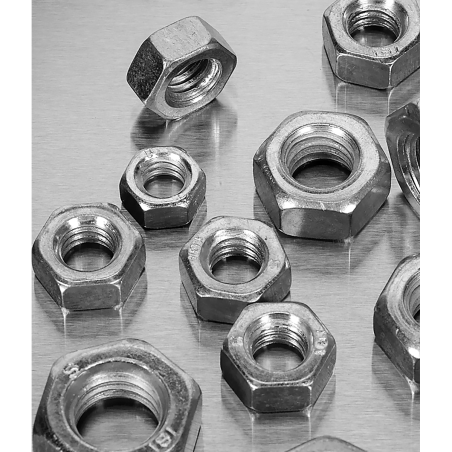 Assortiment d'écrous en acier 320pc 1/4"-1/2"UNC