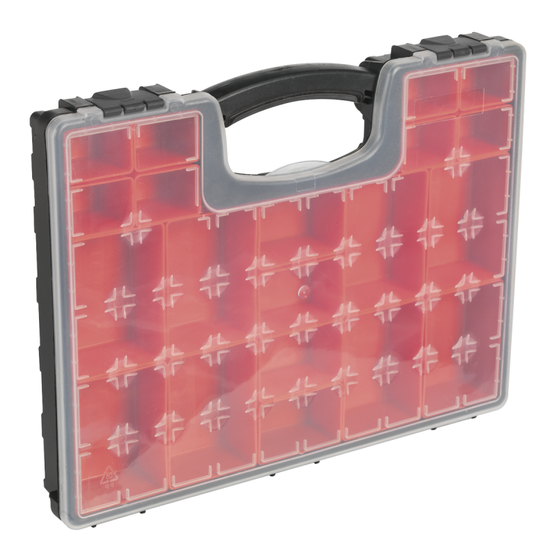 Parts Storage Case with 20 Removable Compartments