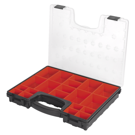 Parts Storage Case with 20 Removable Compartments