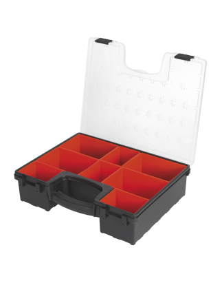 Parts Storage Case with 8 Removable Compartments