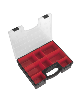 Parts Storage Case with 8 Removable Compartments