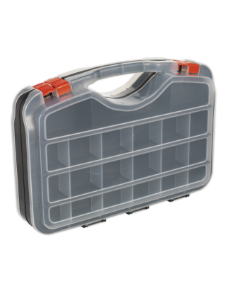 Parts Storage Case 42 Compartment Double-Sided