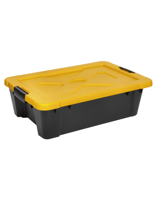 Composite Stackable Storage Box with Lid 27L