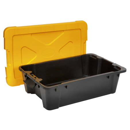 Composite Stackable Storage Box with Lid 27L