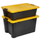 Composite Stackable Storage Box with Lid 27L