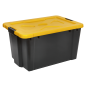 Composite Stackable Storage Box with Lid 54L