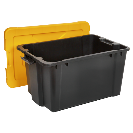 Composite Stackable Storage Box with Lid 54L