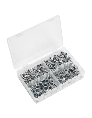 Nylon Locknut Assortment 300pc M6-M12 Metric