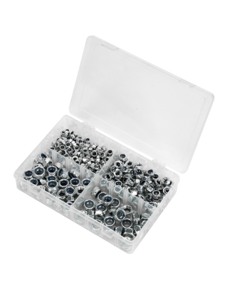 Nylon Locknut Assortment 300pc M6-M12 Metric