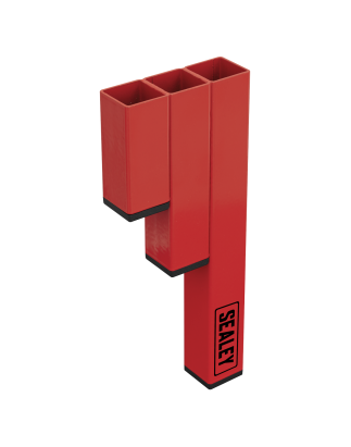 Magnetic Cable Tie Holder - Red