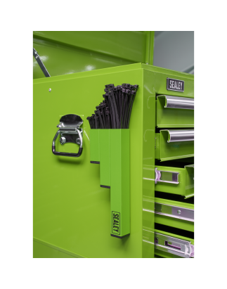 Magnetic Cable Tie Holder - Hi-Vis Green