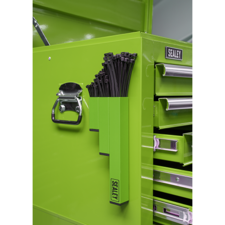 Magnetic Cable Tie Holder - Hi-Vis Green