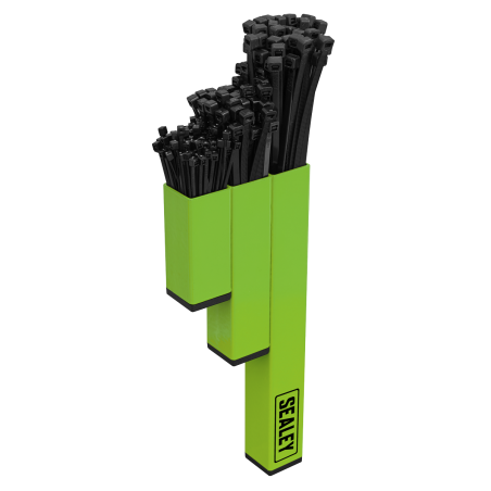 Magnetic Cable Tie Holder - Hi-Vis Green