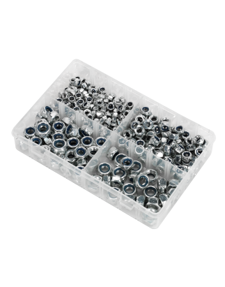 Nylon Locknut Assortment 300pc M6-M12 Metric