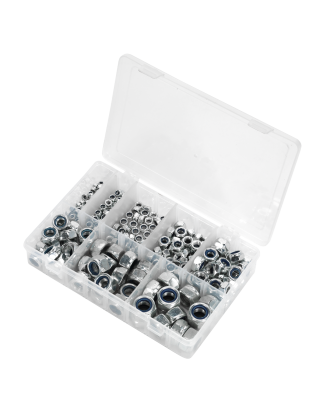 Nylon Locknut Assortment 255pc M4-M16