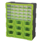 Cabinet Box 39 Drawer - Green/Black