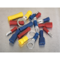 Crimp Terminal Assortment 200pc Blue, Red & Yellow