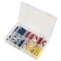 Crimp Terminal Assortment 200pc Blue, Red & Yellow