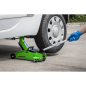 Short Chassis Trolley Jack with Storage Case 2 Tonne - Green