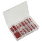 Crimp Terminal Assortment 260pc Red