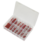 Crimp Terminal Assortment 260pc Red