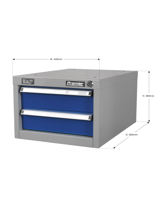 Double Drawer Unit for API Series Workbenches