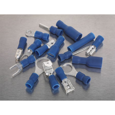 Crimp Terminal Assortment 280pc Blue