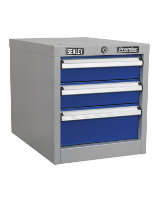 Industrial Triple Drawer Unit for API Series Workbenches