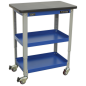 Industrial 3-Level Workshop Trolley