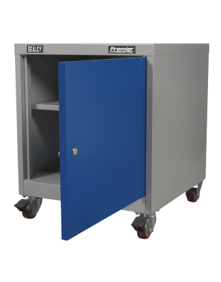 Mobile Industrial Cabinet 1 Shelf Locker