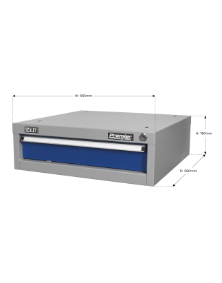 Single Drawer Unit for API Series Workbenches