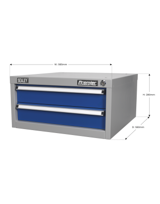 Double Drawer Unit for API Series Workbenches