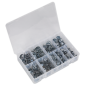 Assortiment de mini colliers de serrage 100 pièces