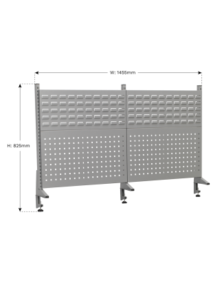 Assemblage du panneau arrière pour API1500