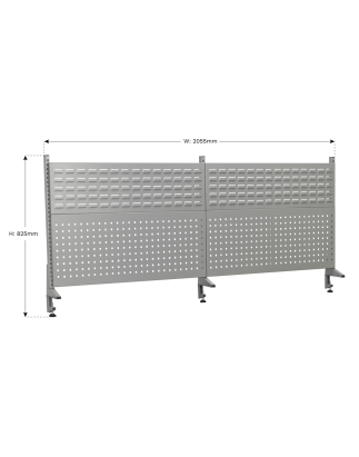 Assemblage du panneau arrière pour API2100